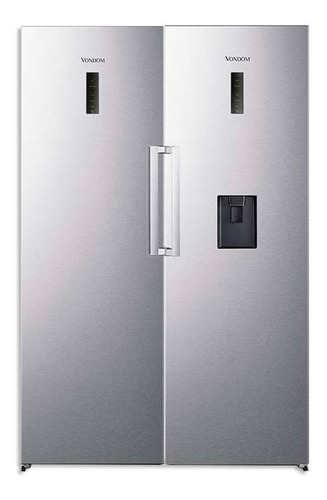 Freezer Vondom Vertical Platinum 267 Lts Fr185wd