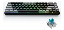 Comprar Teclado Mecánico 60% Rgb Teclado Para Juegos Profesional Teclado Black-blue Switch Idioma Inglés Us