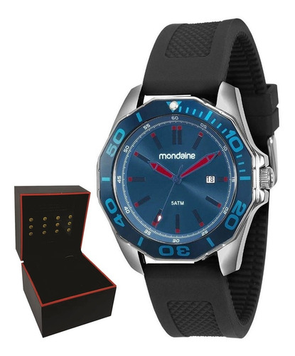 Relógio Mondaine Masculino Original Garantia Nf 83360g0mvnu2