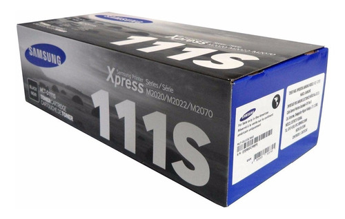 Imagen 4 de 5 de Toner Samsung 111s Negro Original Mlt D111s M2020w M2070w