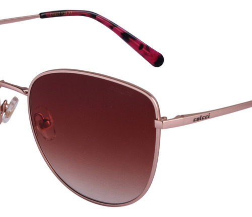 Óculos Solar Colcci C0209e2937 Rosê Lente Bordô Degradê