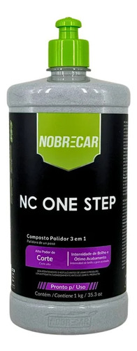 Composto Polidor 3 Em 1 Corte Refino E Lustro Nobre Car 1 Kg