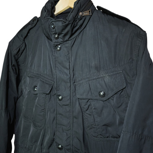 Campera Polo Ralph Lauren Negra De Hombre (Usado)