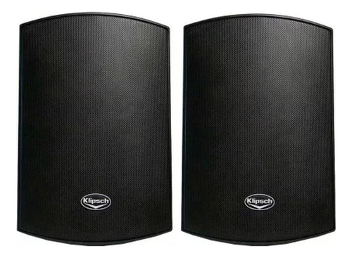 Par de altavoces para exteriores Klipsch Aw-650 (negro)