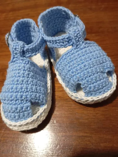 Zapatitos Bebé Crochet / Botines A Crochet