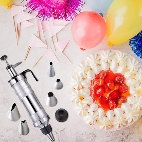 Wang Juego De Jeringas Para Decoración De Postres Con 7
