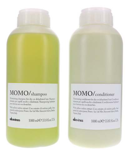 Davines Momo Shampoo Y Acondicionador Hidratante 33.8 Oz Cad