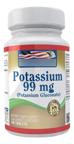 Potassium 99 Mg X 100 Tabletas - Unidad a $34200