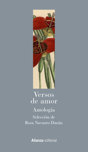 Libro Versos De Amor Antología De Varios Autores Alianza