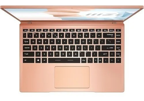Notebook Msi Modern 14 Core I7 11va 8gb Ssd512 Rosa 1,2kg