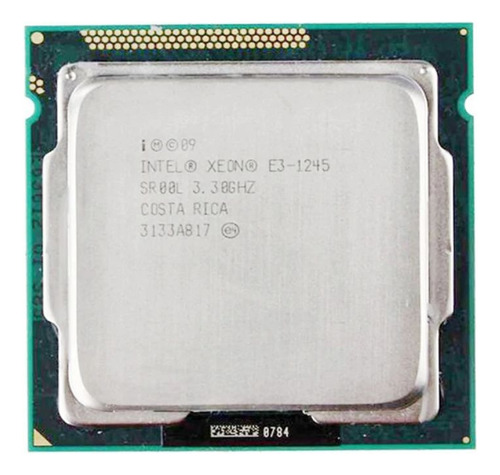 Processador De Cpu Xeon E3 1245 Quad-core Lga 1155 De 3,3 Gh