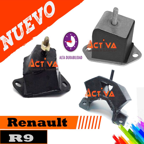 Soportes Pata De Motor Y Caja Renault 9 R9 R11