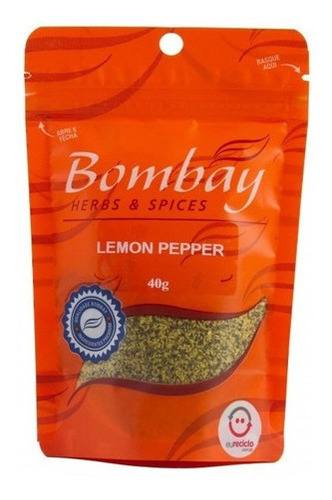 Tempero Bombay lemon pepper pouch 40g