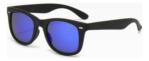 Gafas Lentes De Sol Polarizados Estilo Wayfarer Lente Azul