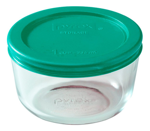 Pyrex - Bolo De 236 Ml C/tapa Verde