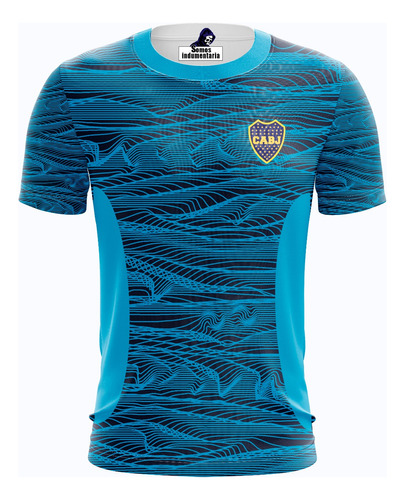 Camiseta   - Boca Junior - Arquero Azul