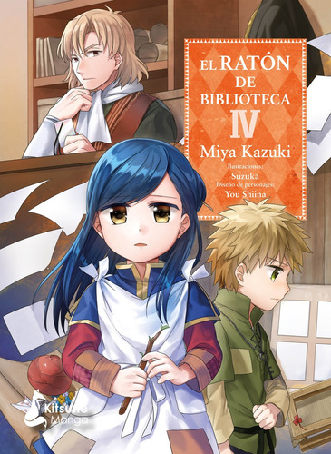 Manga El Ratón De Biblioteca #4 Miya Kazuki Kitsune Books