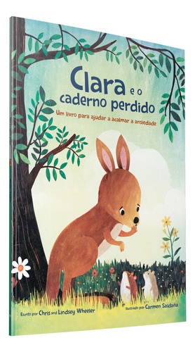 Clara E O Caderno Perdido: Um Livro Sobre Como Acalmar A Ansiedade, De Chris Wheeler., Vol. 1. Editorial Thomas Nelson Brasil, Capa Mole, Edição 1 Em Português, 2024