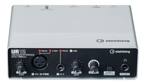 Interface Steinberg Ur12 De Audio Usb Envio Gratis Pro Nuevo