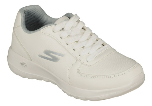 Tenis Skechers 10005 Mxwht Blanco Go Walk Joy Para Mujer