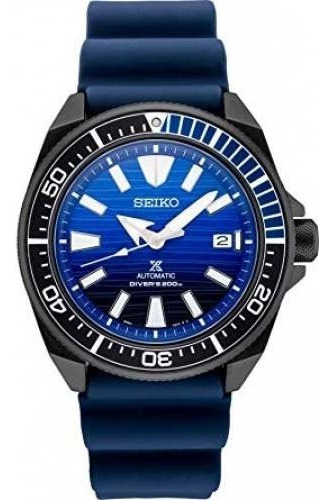 Relógio Seiko Srpd09k1 Dive Azul Automatico Edição Limitada Bisel Azul E Preto Fundo