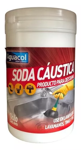 Soda Caustica Liquida Al 50 % Mohican 1 Kilo