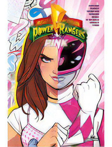 Mighty Morphin Power Rangers Pink, De Aa Vv. Editorial Moztros Producciones Sl, Tapa Blanda En Español