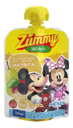 Imagen 1 de 1 de Snack Saludable - Pure Mix Frutal Disney Doy Pack X 90 Gr