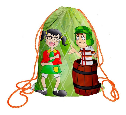 55 Morralito Dulcero Bolo Fiesta Infantil El Chavo