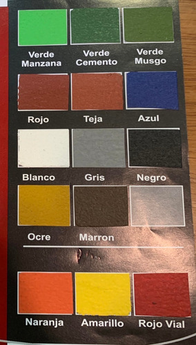 Pintura Para Pisos Pennsylvania 20 Kgs. Varios Colores