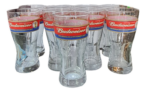 Juego De 9 Vasos Budweiser Copa Mundial Alemania 2006