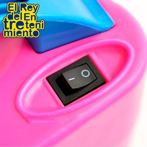 Imagen 3 de 7 de Máquina Inflador 600w 2iny + Pack X100 Globos Regalo! El Rey