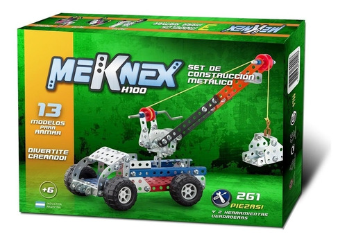 Toys Palace Juego Mecano Para Armar Meknex Grande