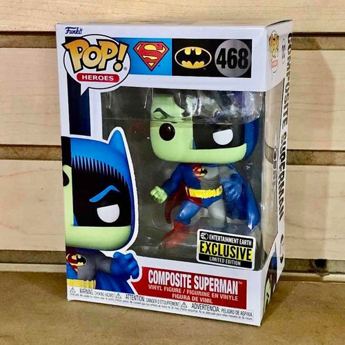 Funko Pop Superman Saco Navidad 353 - Dc Comics