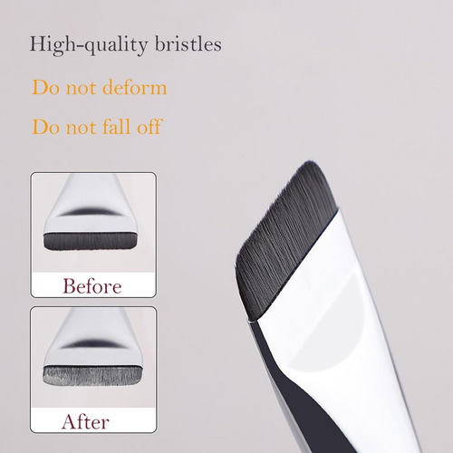 Brocha Para Base Brocha De Maquillaje Plana LĂquida Butiyo 1