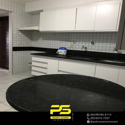 Apartamento Com 4 Dormitórios À Venda, 150 M² Por R$ 510.000 - Manaíra - João Pessoa/pb - Ap3675