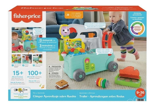 Imagen 4 de 5 de Andador Cocina Fisher Price, Sobre Ruedas Hck53 Mattel