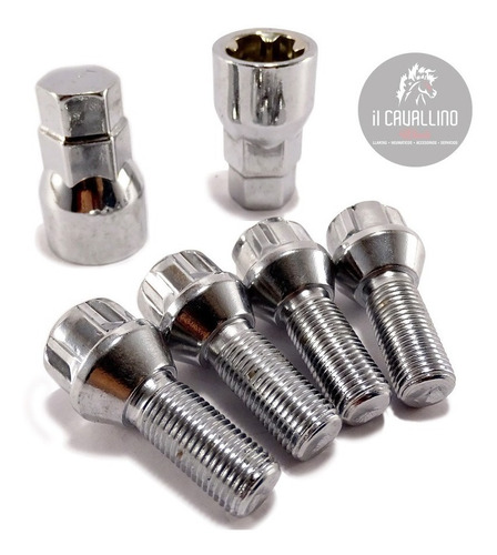 Set Antirrobo Mg 4 Tuerca 12x1,5 Ford Toyota A/plana Cod78