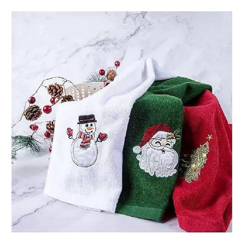 Gpp Nova Toalha De Mão De Natal De 3 Peças