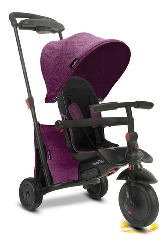 Triciclo Folding Trike 500 Purple Melange Smart Trike