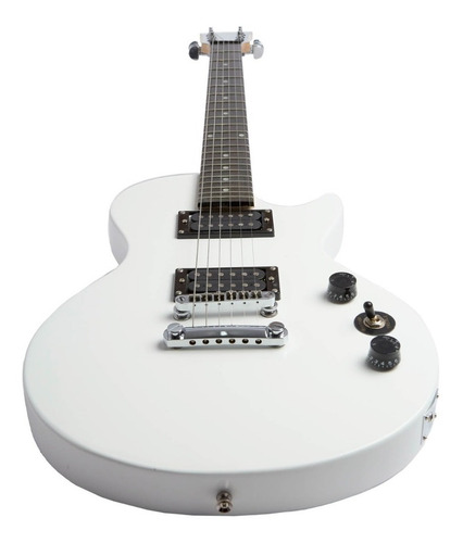 Imagen 2 de 9 de Pack Guitarra Les Paul Y Amplificador Creep Completo Wh