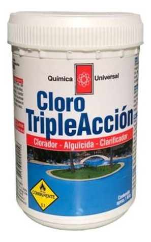 Cloro Triple Acción (clorador, Alguicida Y Clarificador)