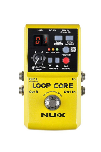 Nux Loop Core Guitarra Pedal De Efectos Looper 6 Horas De Gr
