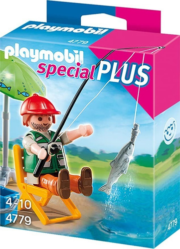 Playmobil Special Plus 4779 Pescador Descontinuado