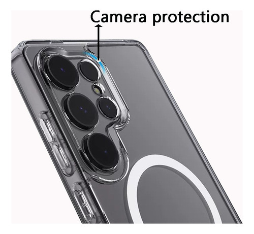 Funda Magnética Magsafe Para Samsung Galaxy S25 Ultra S24 Plus S22 S23 Fe A55 A56 5g