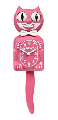 Reloj De Pared Strawberry Kit Cat Clock - A Pedido_exkarg Negro