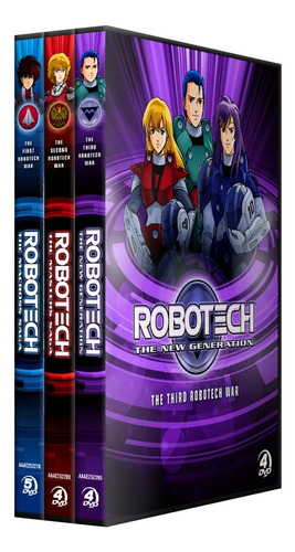 Robotech - Serie Completa - Dvd - (14 Discos) - Latino