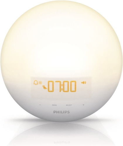 Philips Reloj Despertador Con Luz Que Simula La Salida De...