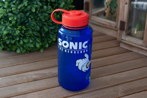 Just Funky Sonic The Hedgehog Botella De Agua De Plástico '