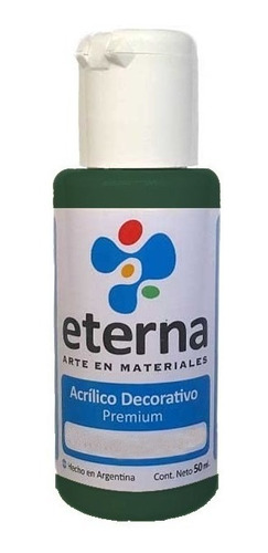 Acrilico Eterna Premium Frasco 50ml X 10 Colores A Eleccion